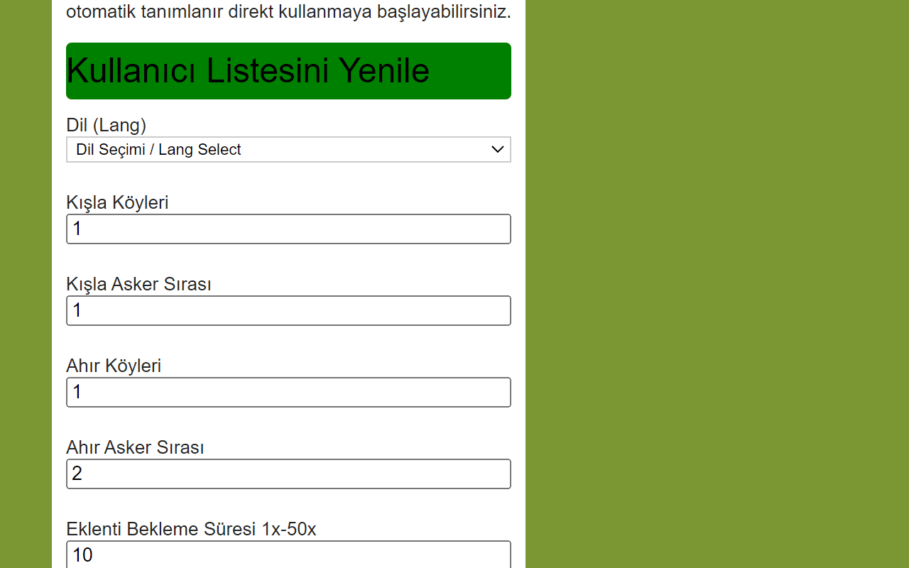 Travian Pvp Server Bot 2024 chrome谷歌浏览器插件_扩展第1张截图