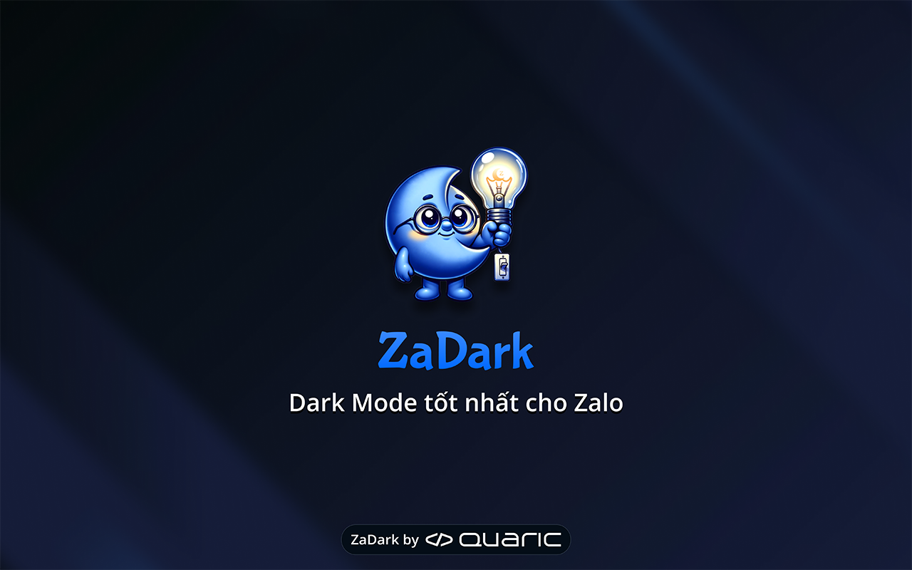 ZaDark – Zalo Dark Mode chrome谷歌浏览器插件_扩展第2张截图