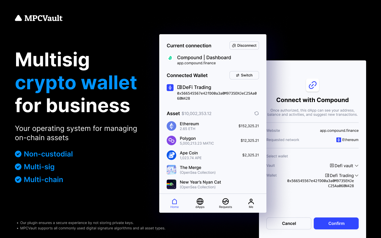 MPCVault chrome谷歌浏览器插件_扩展第3张截图
