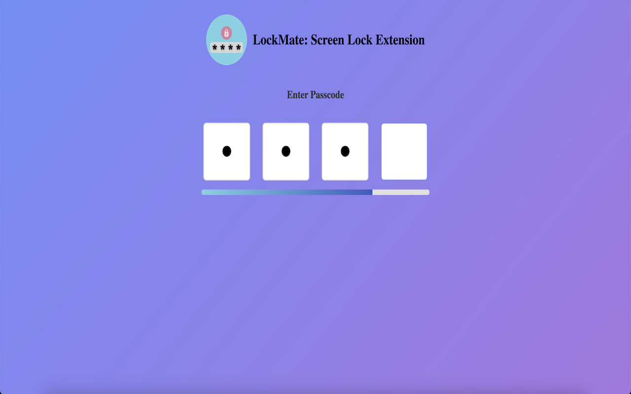 LockMate: Screen Lock Extension chrome谷歌浏览器插件_扩展第3张截图