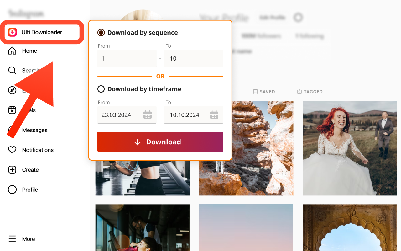 Instagram Downloader chrome谷歌浏览器插件_扩展第4张截图