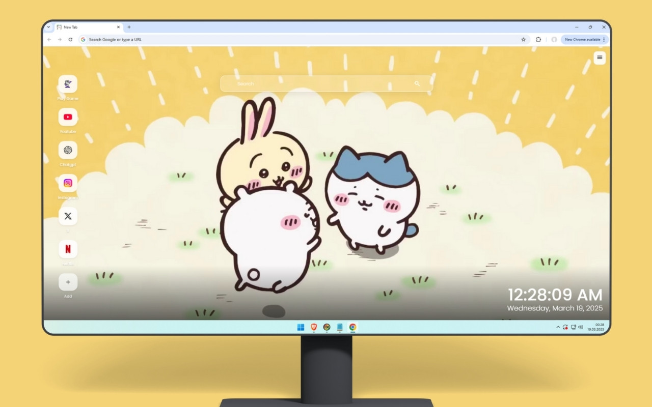 Chiikawa Wallpaper chrome谷歌浏览器插件_扩展第3张截图