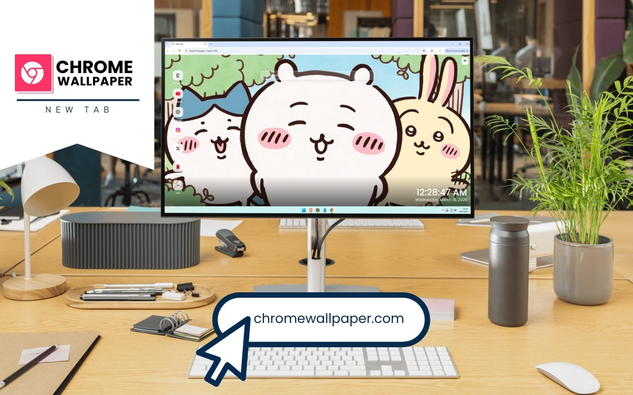 Chiikawa Wallpaper chrome谷歌浏览器插件_扩展第4张截图