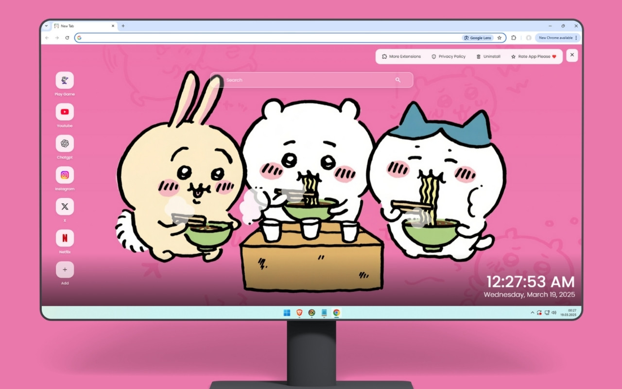 Chiikawa Wallpaper chrome谷歌浏览器插件_扩展第5张截图