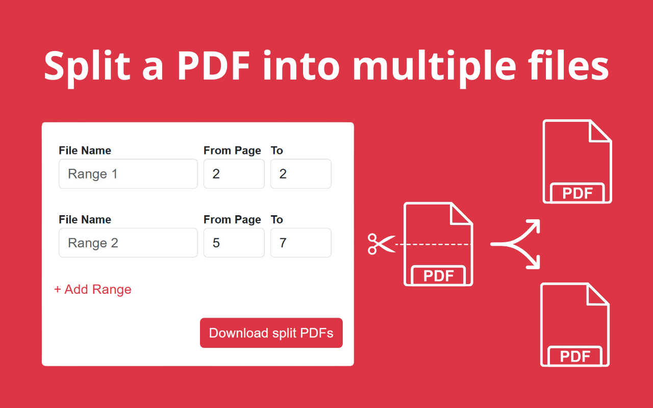 拆分PDF chrome谷歌浏览器插件_扩展第1张截图
