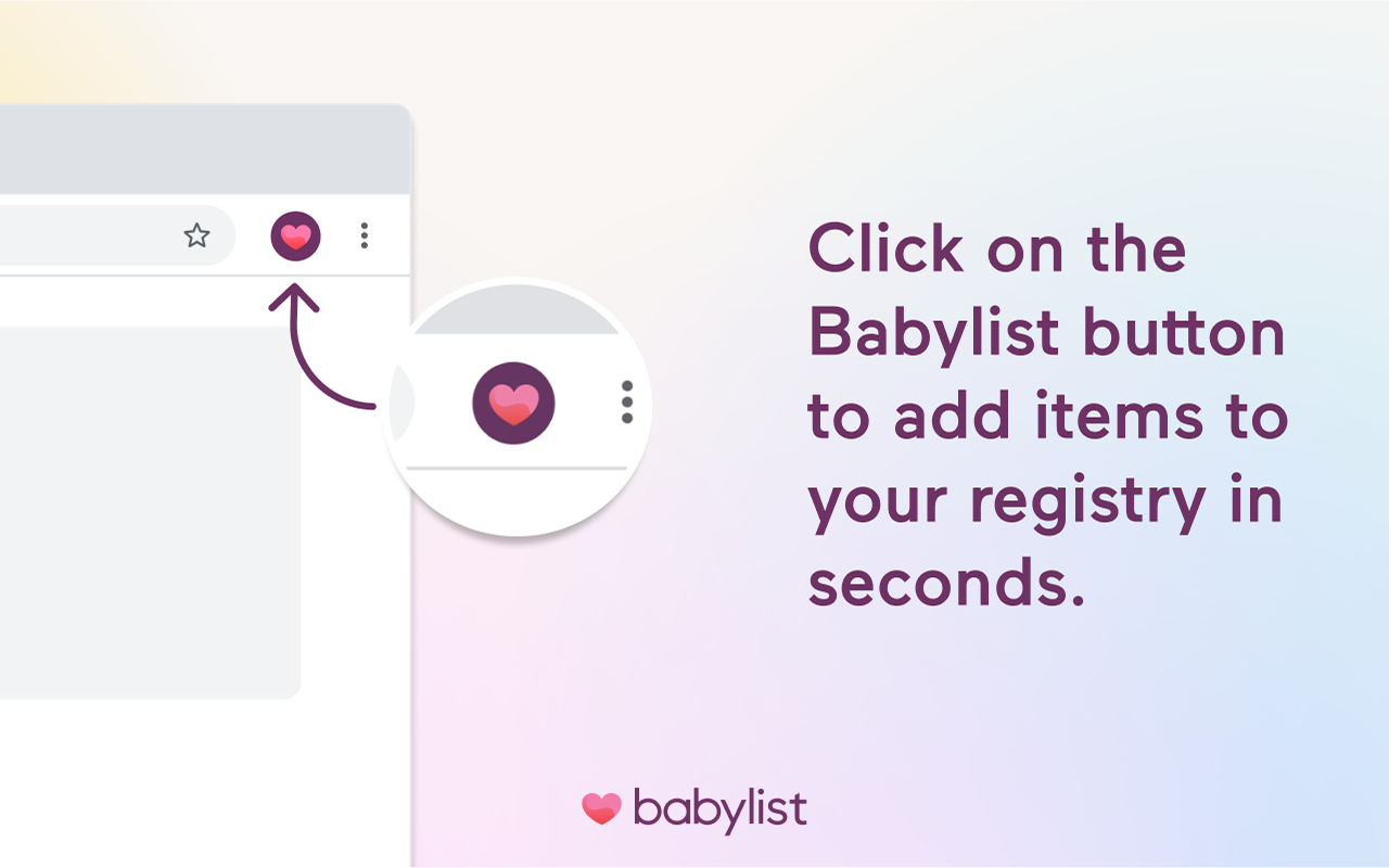 Add to Babylist Button chrome谷歌浏览器插件_扩展第1张截图