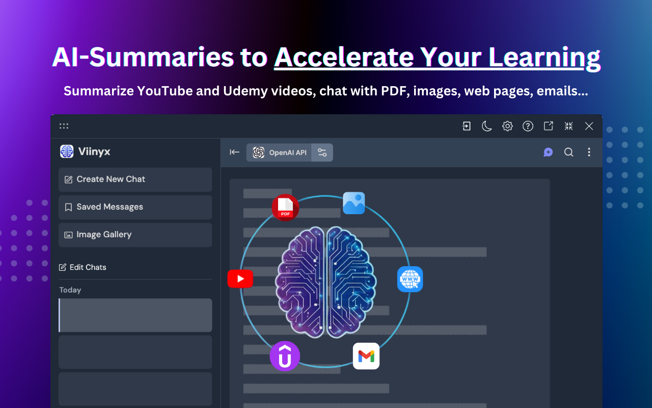 维尼克斯 - 人工智能助手 (ChatGPT, GPT-4o, Claude, Gemini) chrome谷歌浏览器插件_扩展第2张截图