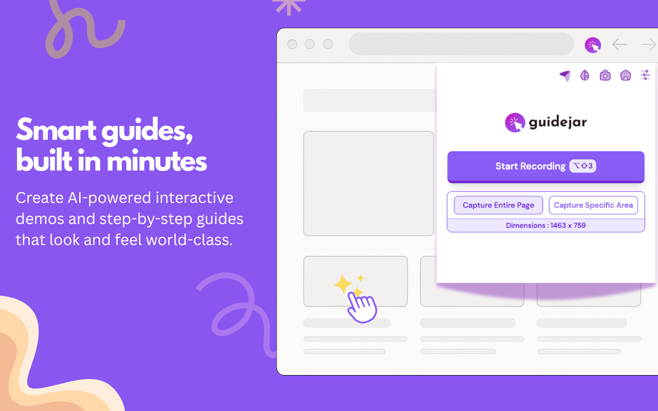 Guidejar: AI-Powered SOPs & How-To Guides chrome谷歌浏览器插件_扩展第4张截图
