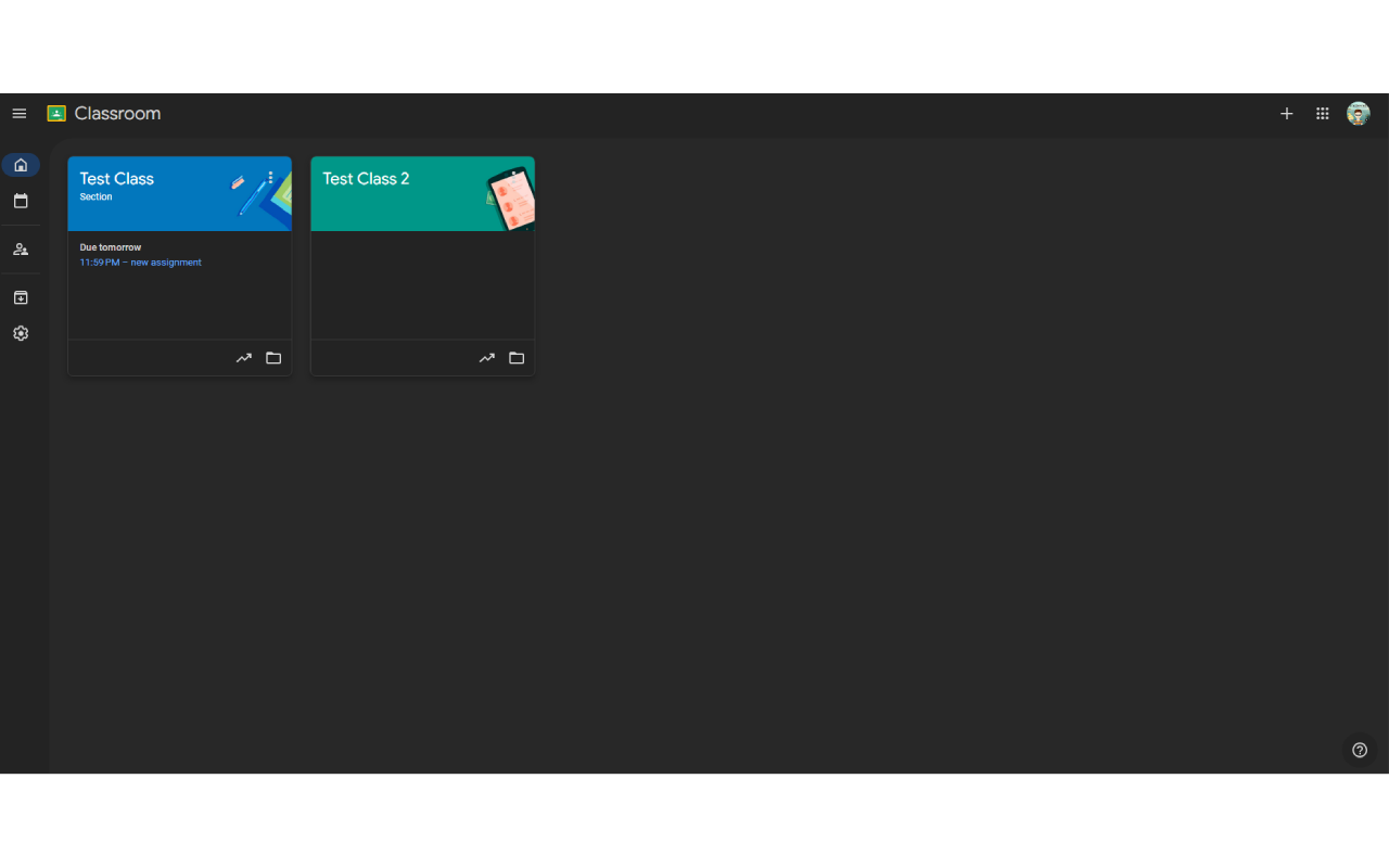 Google Classroom Dark Mode chrome谷歌浏览器插件_扩展第1张截图