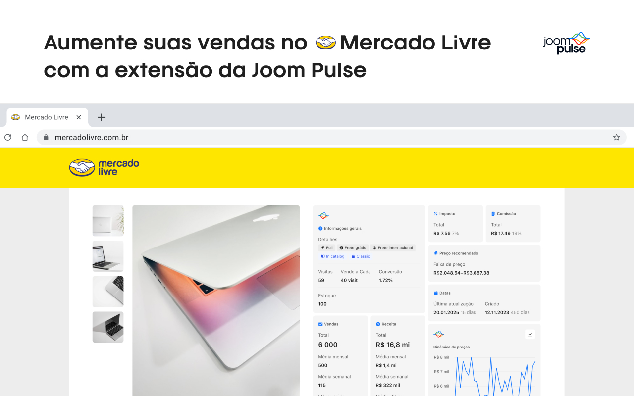 Joom Pulse – Extensão para Google Chrome chrome谷歌浏览器插件_扩展第3张截图