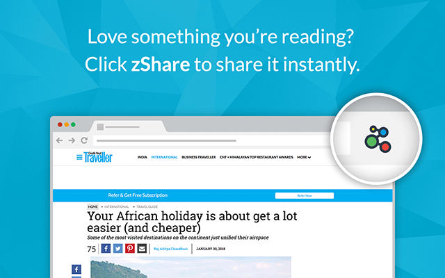 zShare chrome谷歌浏览器插件_扩展第2张截图