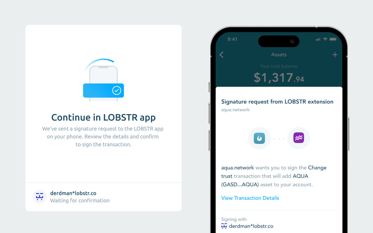 LOBSTR chrome谷歌浏览器插件_扩展第2张截图