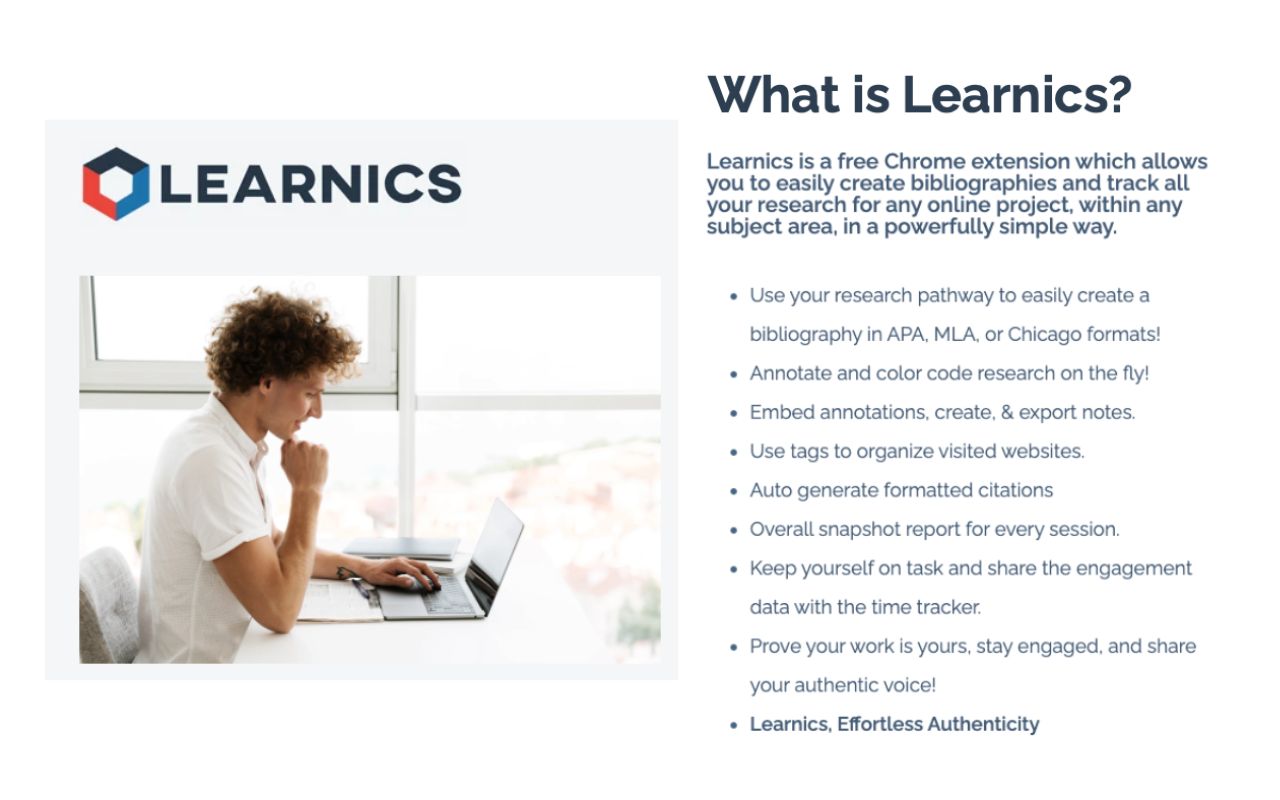 Learnics chrome谷歌浏览器插件_扩展第1张截图