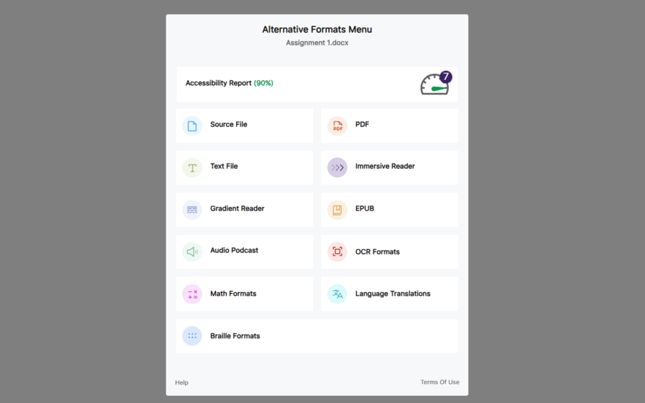 YuJa Panorama LMS Accessibility Platform chrome谷歌浏览器插件_扩展第1张截图