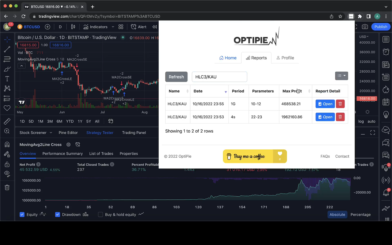 OptiPie TradingView Optimizer chrome谷歌浏览器插件_扩展第1张截图