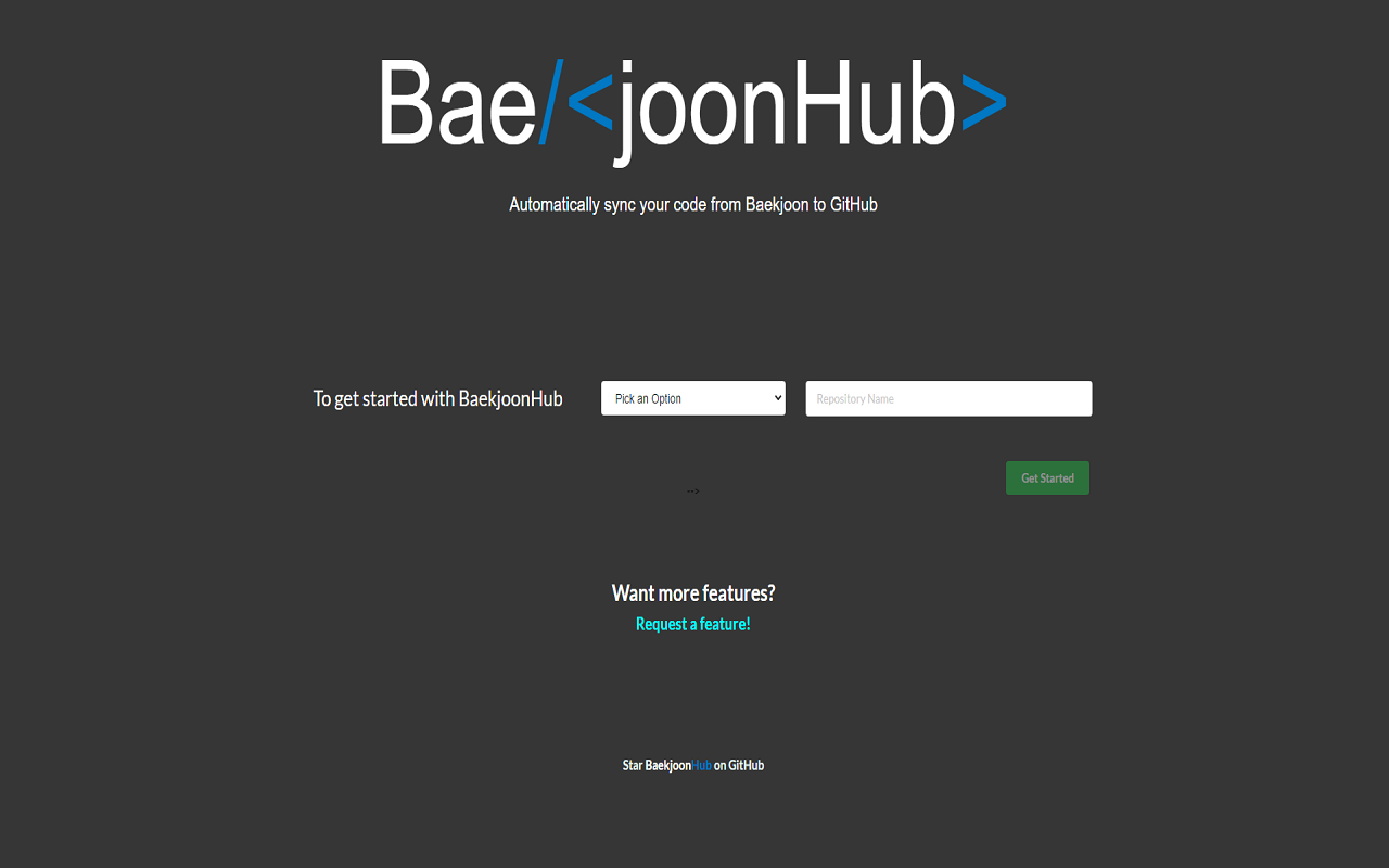 백준허브(BaekjoonHub) chrome谷歌浏览器插件_扩展第1张截图