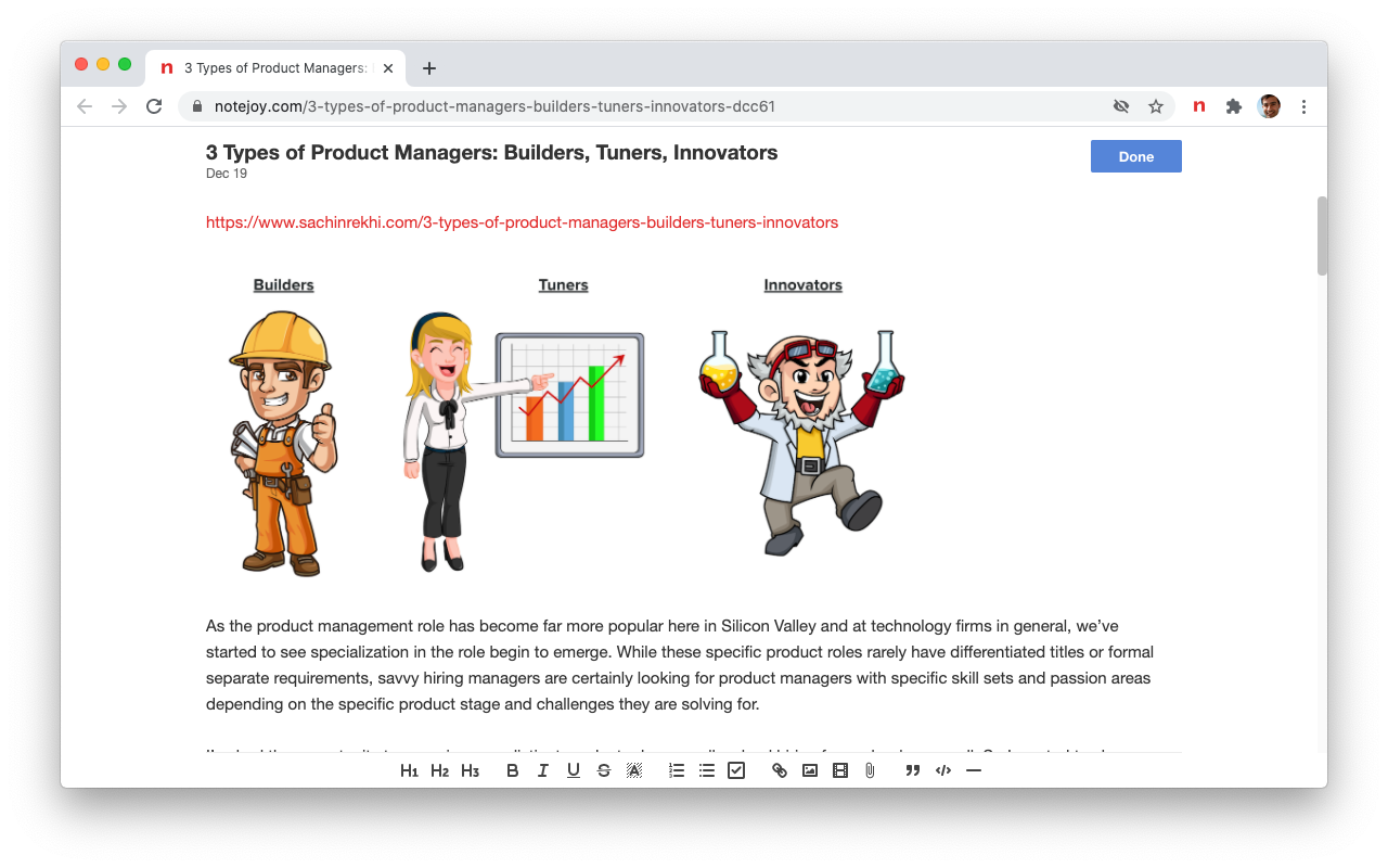 Notejoy Web Clipper chrome谷歌浏览器插件_扩展第1张截图
