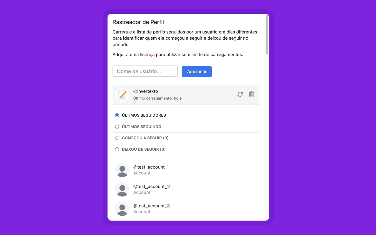 Profile Tracker chrome谷歌浏览器插件_扩展第1张截图