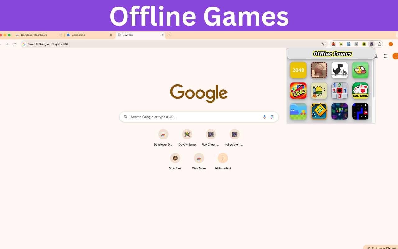 Offline Games - No Wifi Games chrome谷歌浏览器插件_扩展第4张截图