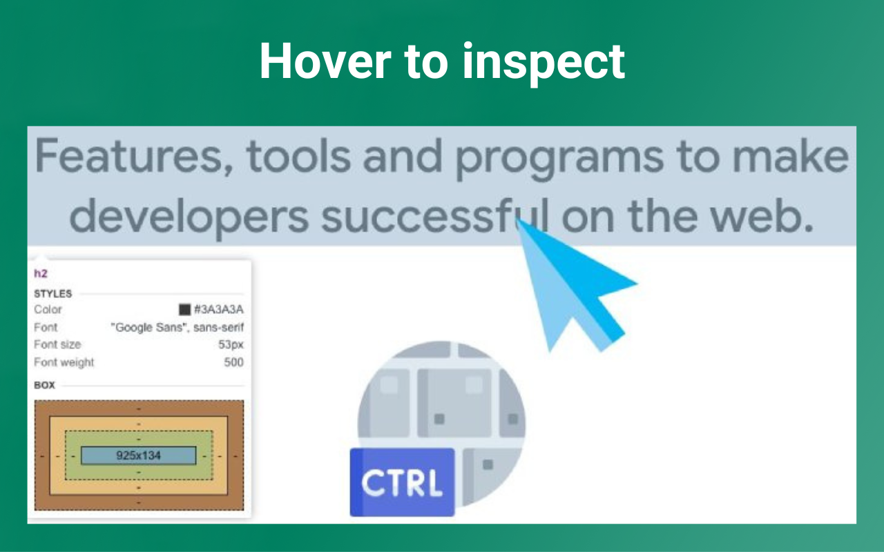 Quick Inspect Element chrome谷歌浏览器插件_扩展第2张截图