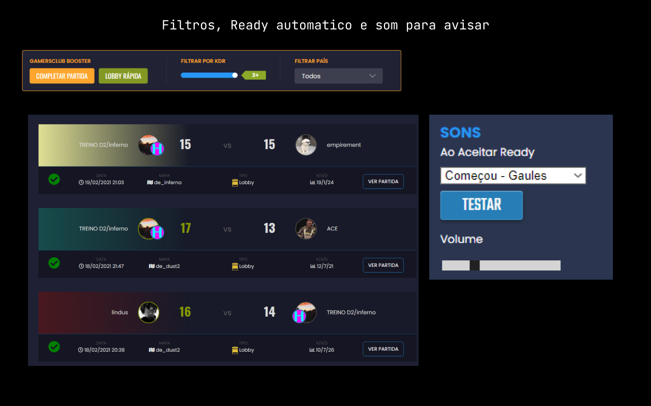 GamersClub Booster chrome谷歌浏览器插件_扩展第4张截图