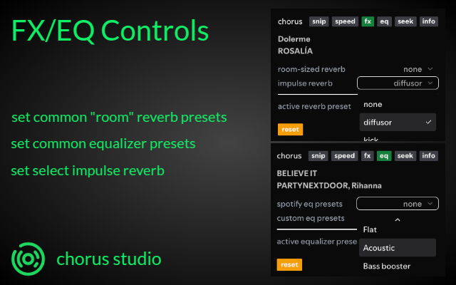Chorus - Spotify Enhancer chrome谷歌浏览器插件_扩展第3张截图
