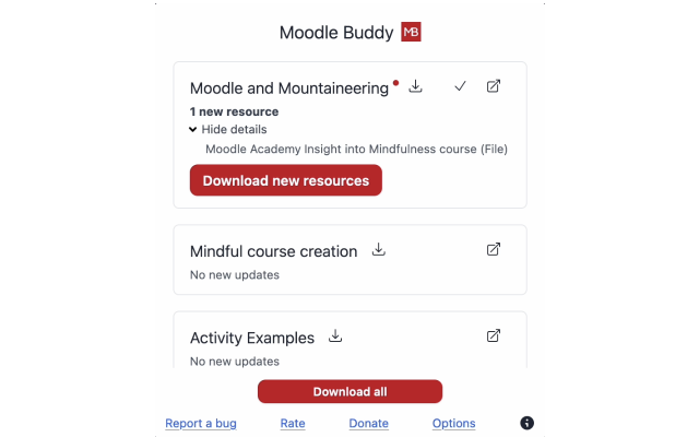 Moodle Buddy chrome谷歌浏览器插件_扩展第1张截图