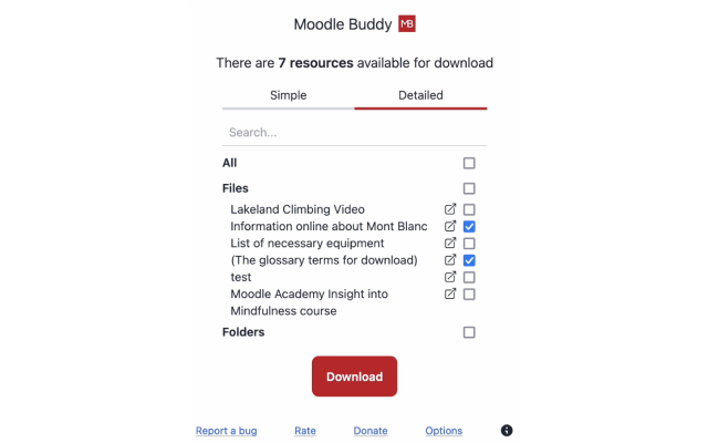 Moodle Buddy chrome谷歌浏览器插件_扩展第4张截图