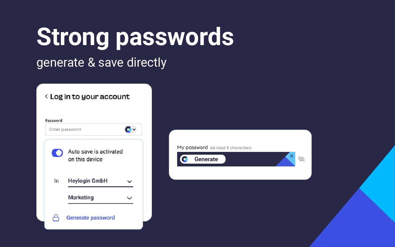 heylogin – Password Manager chrome谷歌浏览器插件_扩展第1张截图