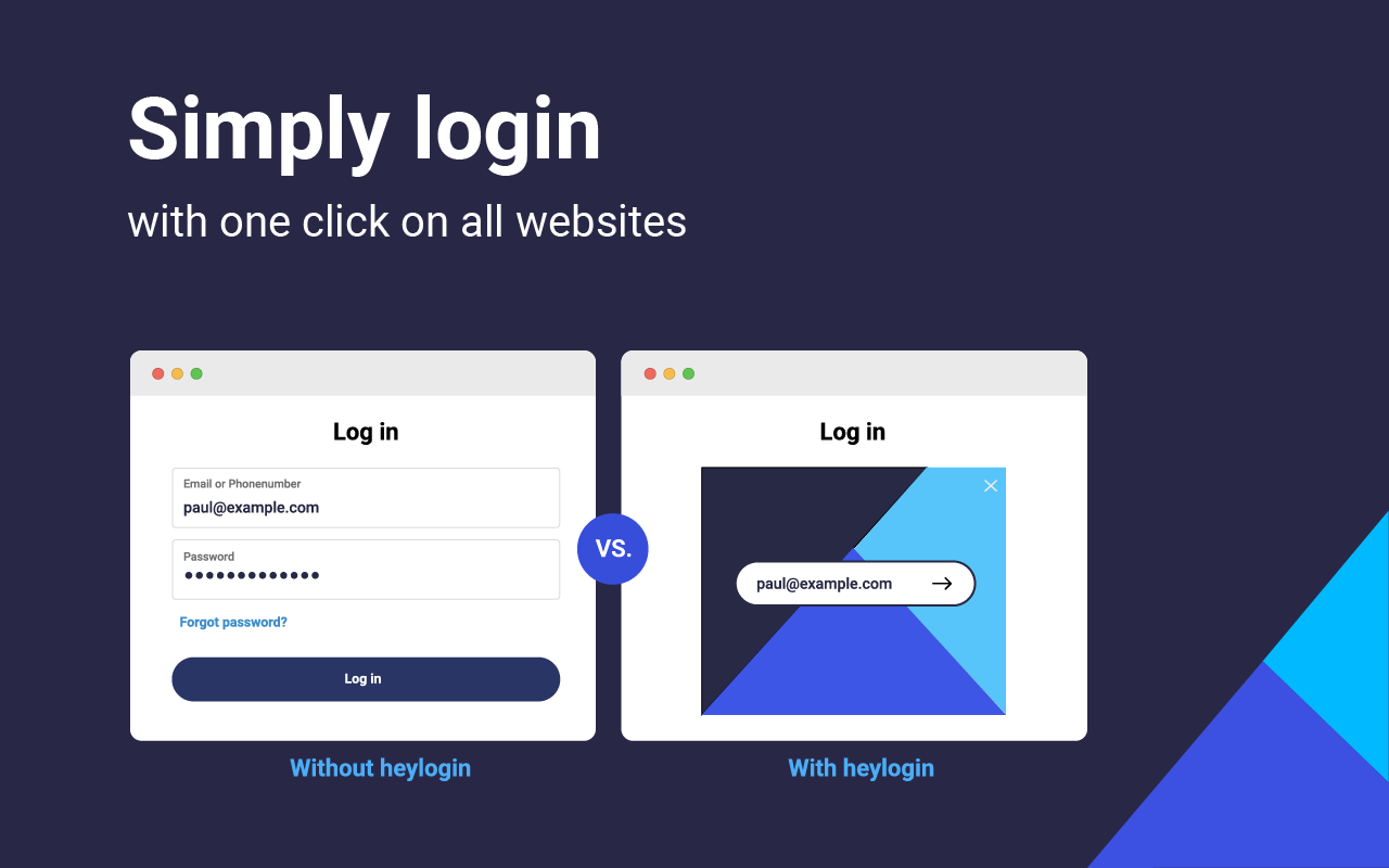 heylogin – Password Manager chrome谷歌浏览器插件_扩展第4张截图