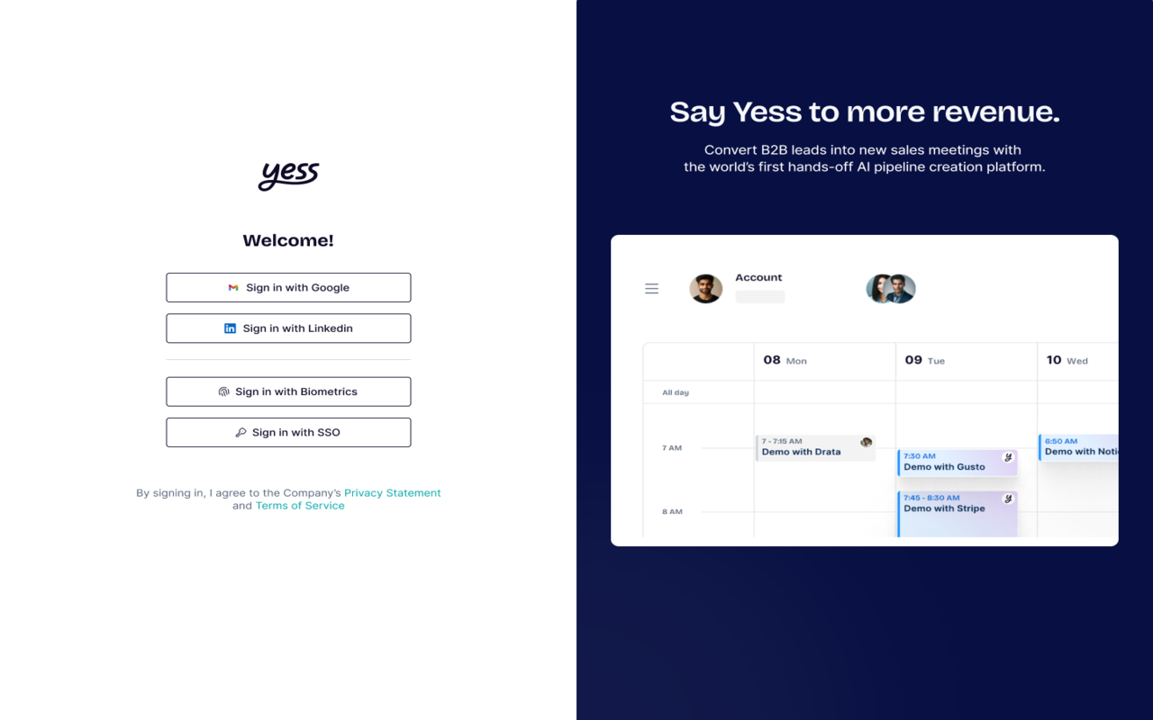 Yess.ai Extension chrome谷歌浏览器插件_扩展第1张截图