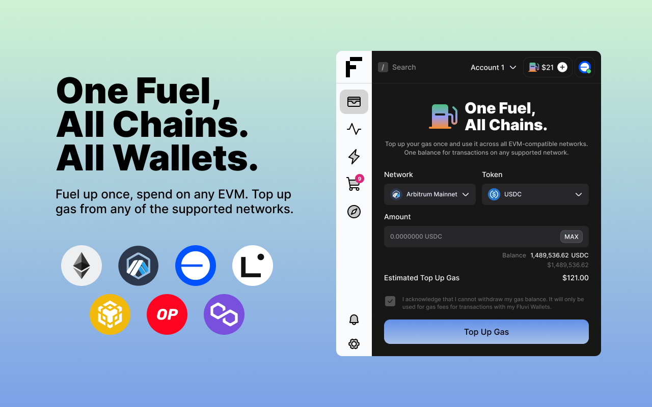 Fluvi Wallet chrome谷歌浏览器插件_扩展第1张截图