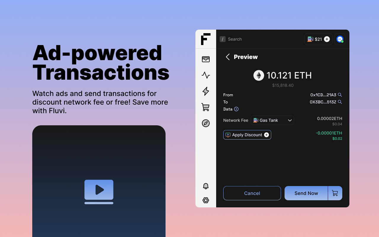 Fluvi Wallet chrome谷歌浏览器插件_扩展第4张截图