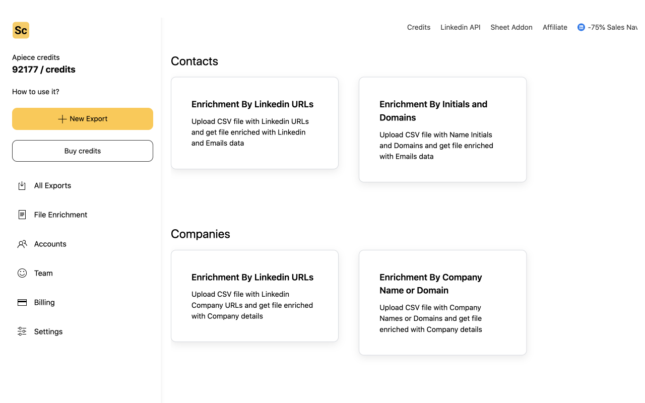 Scrupp · Scraper for Linkedin Sales Navigator chrome谷歌浏览器插件_扩展第5张截图