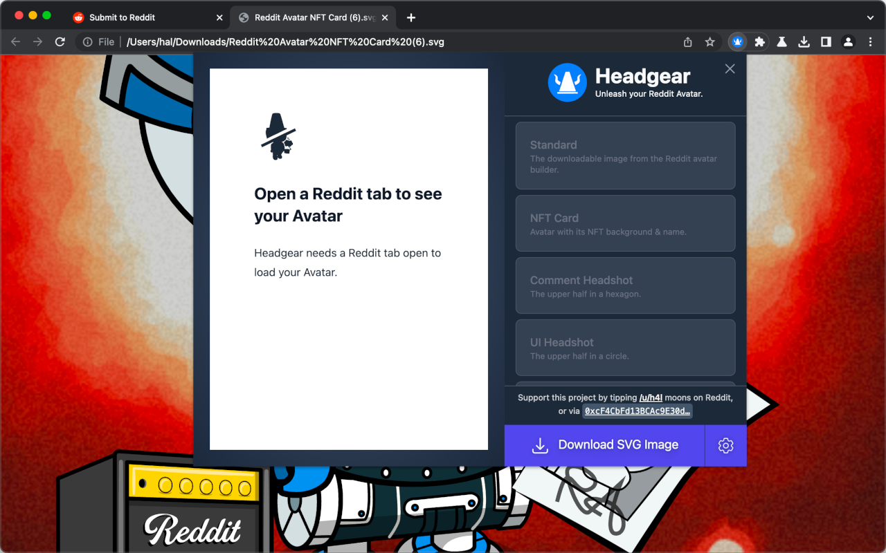 Headgear chrome谷歌浏览器插件_扩展第2张截图