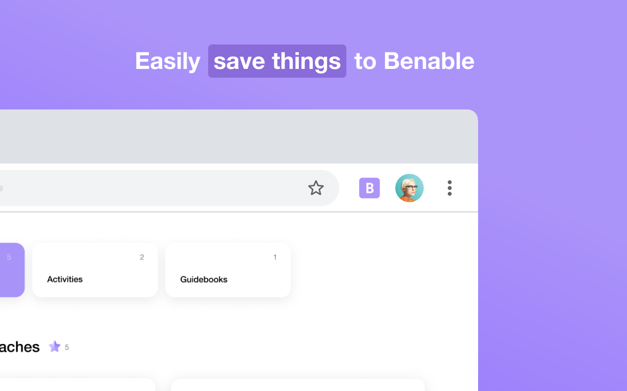 Benable chrome谷歌浏览器插件_扩展第5张截图