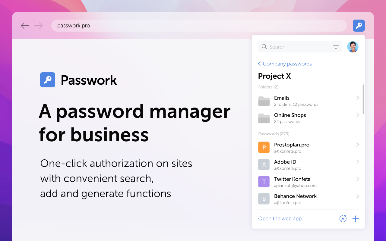 Passwork Self-Hosted chrome谷歌浏览器插件_扩展第3张截图