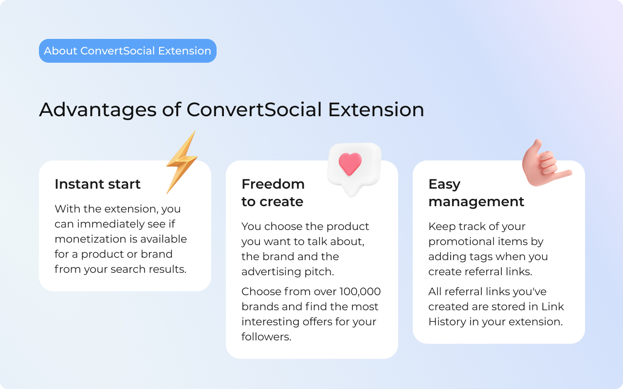 ConvertSocial Extension chrome谷歌浏览器插件_扩展第2张截图