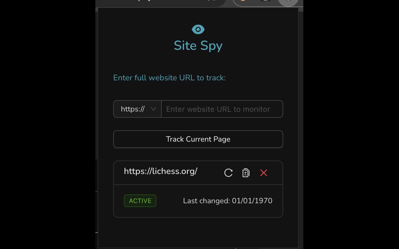 Site Spy Monitor chrome谷歌浏览器插件_扩展第1张截图