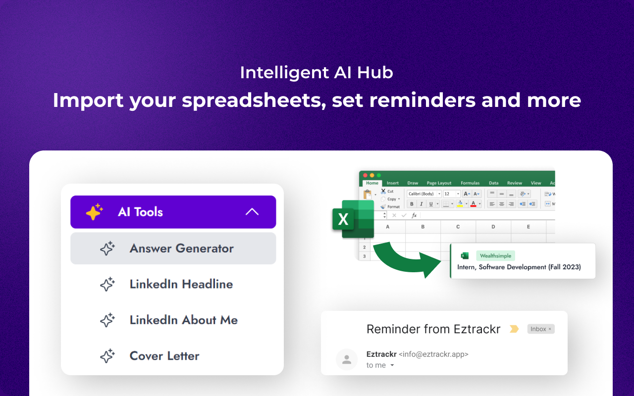 Eztrackr - Supercharge your job hunt chrome谷歌浏览器插件_扩展第1张截图