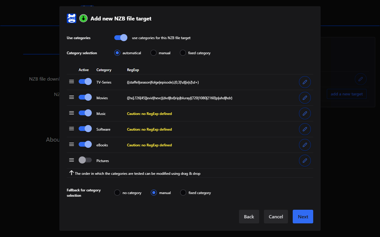 NZBDonkey chrome谷歌浏览器插件_扩展第5张截图