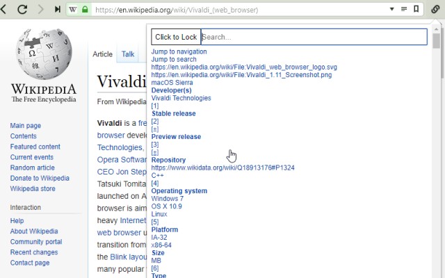 Links Panel chrome谷歌浏览器插件_扩展第2张截图