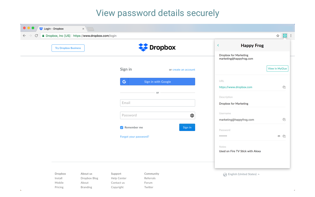 MyGlue Chrome Extension chrome谷歌浏览器插件_扩展第2张截图