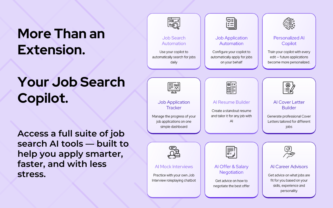 JobCopilot chrome谷歌浏览器插件_扩展第2张截图