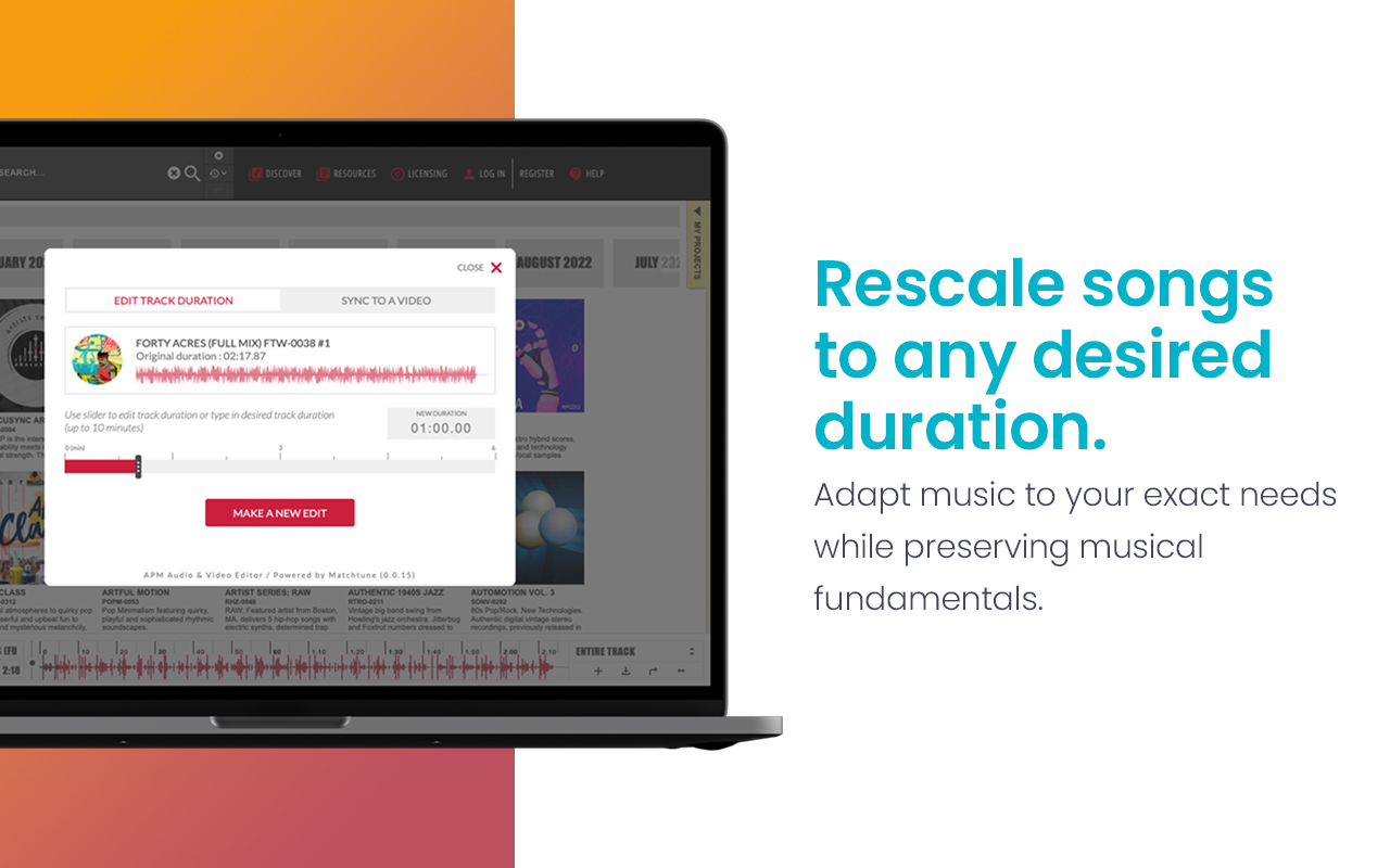 APM Music Audio & Video Editor By MatchTune chrome谷歌浏览器插件_扩展第3张截图
