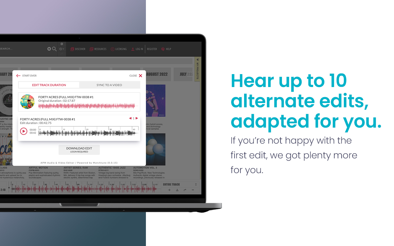 APM Music Audio & Video Editor By MatchTune chrome谷歌浏览器插件_扩展第4张截图