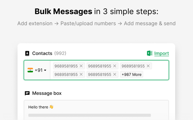 WASender Bulk Messaging, AI Replies, and CRM chrome谷歌浏览器插件_扩展第5张截图