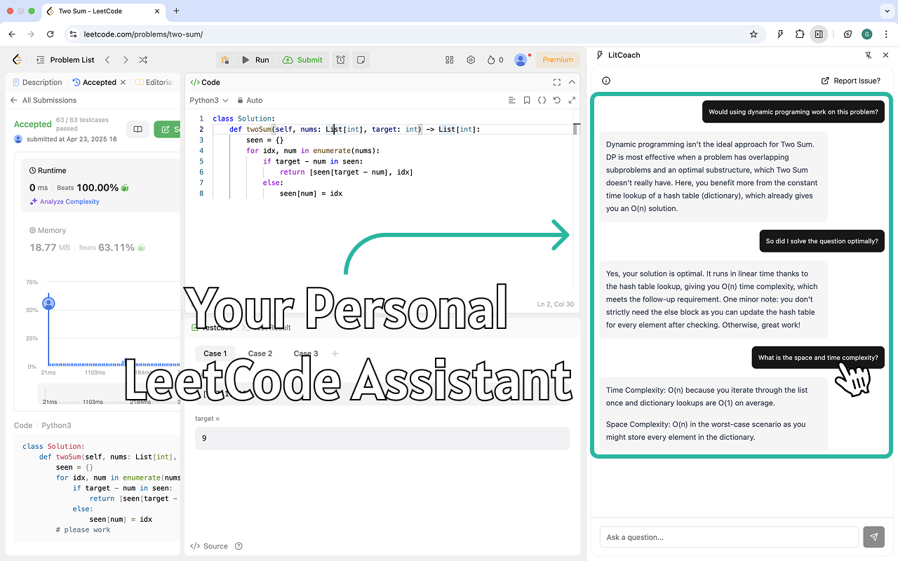 LitCoach chrome谷歌浏览器插件_扩展第1张截图