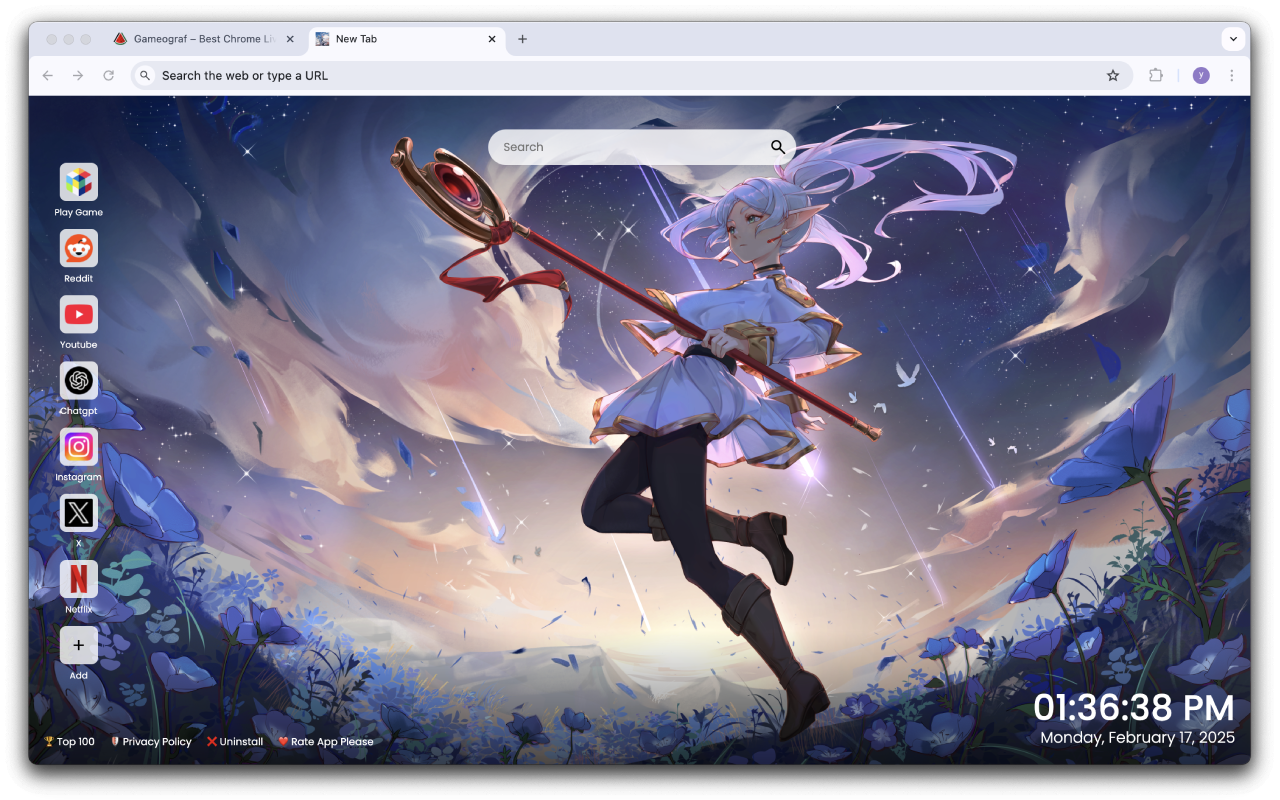 Sousou No Frieren Wallpapers chrome谷歌浏览器插件_扩展第1张截图