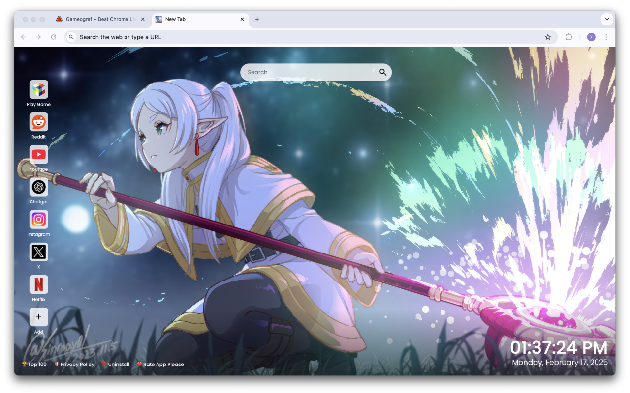 Sousou No Frieren Wallpapers chrome谷歌浏览器插件_扩展第2张截图